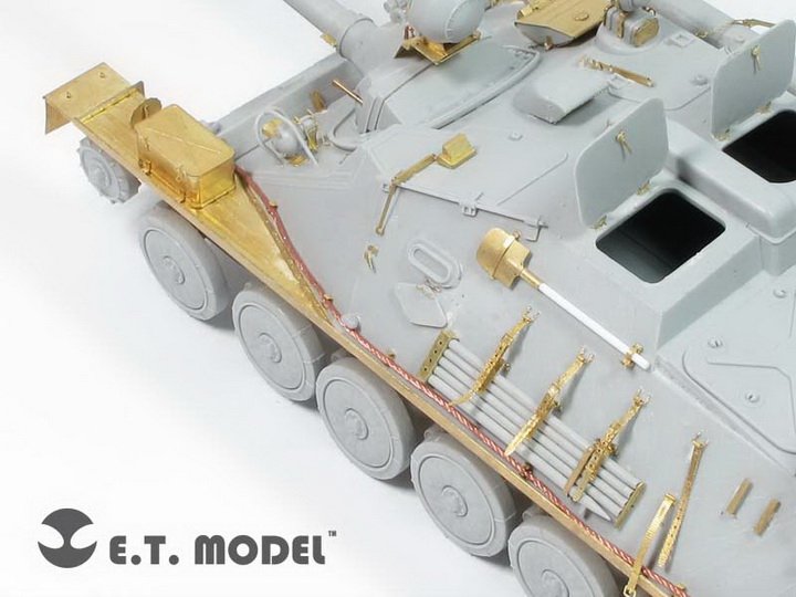 E.T. Model E35-103 Russian ASU-85 airborne self-propell gun Mod.1956 Basic (For TRUMPETER 01588) 1/35 – zdjęcie 6