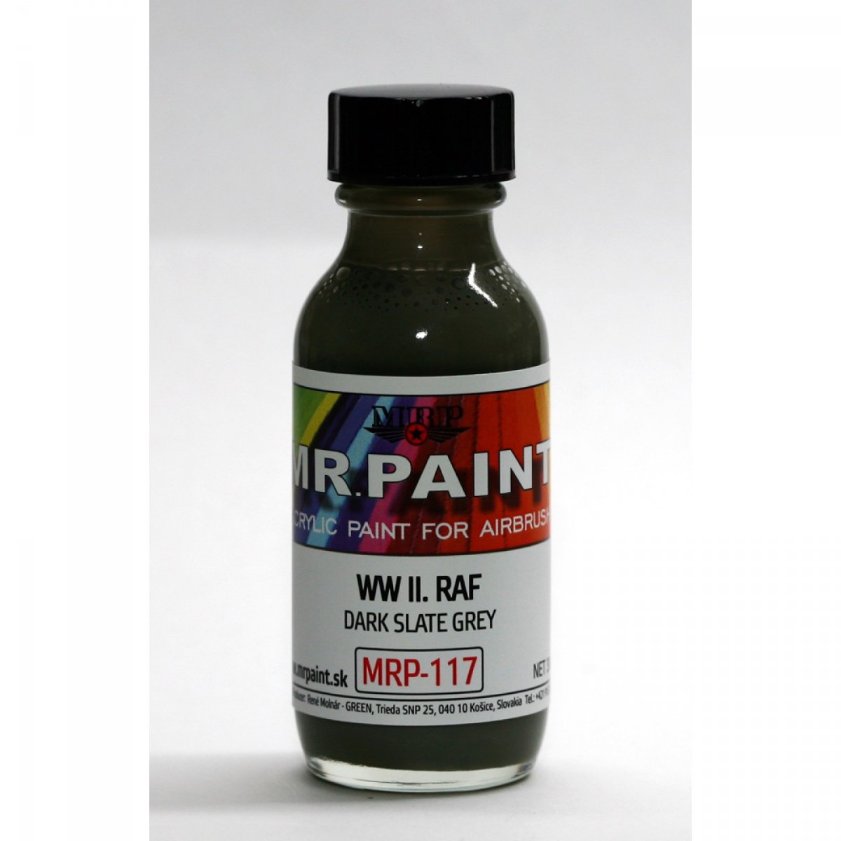 MR. Paint MRP-117 DARK SLATE GREY WWII RAF 30ml – Bild 2