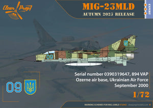 Clear Prop! CP72042 MiG-23MLD The last Ukrainian Flogger-К EXPERT KIT 1/72 – imagen 3
