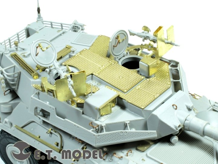 E.T. Model E35-061 Italian B1 &amp;quot;Centauro&amp;quot; Late Version(3rd Series) Machine Gun (For TRUMPETER 00388) 1/35 – immagine 4