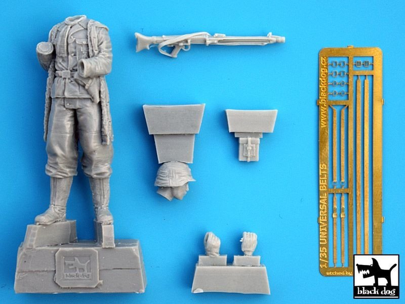 Black Dog F35022 Leutnant grenadier Ardennes 1945 1/35 – Bild 3