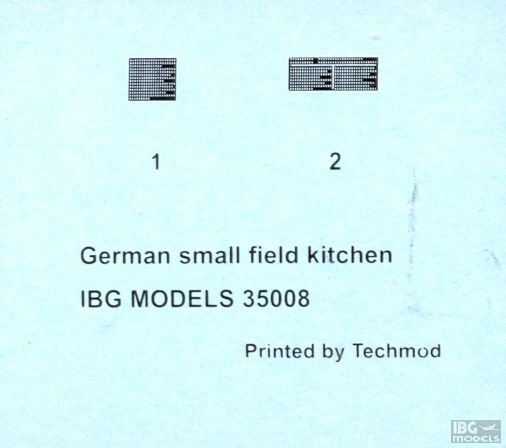 IBG 35008 German small field kitchen Hf.14 1/35 – image 3