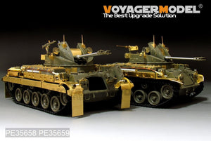 Garde-boues Voyager Model PE35659 pour Flakpanzer allemand M42A1 Duster, compatibles avec AFV 35S66 au 1/35  – image 4
