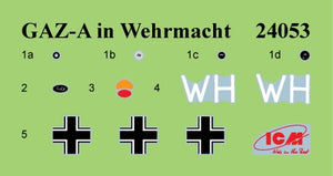 ICM 24053 GAZ-A in German Service 1/35