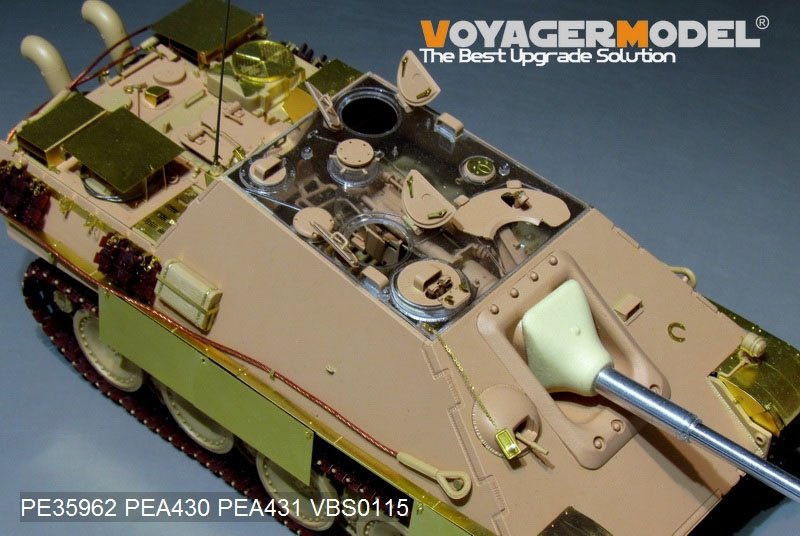 Kit de mise à niveau de base Voyager Model PE35962 Jagdpanther G2 de la Seconde Guerre mondiale pour RMF 5012 au 1/35 – image 12