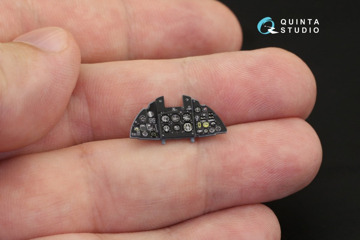 Quinta Studio QD48190 Tempest Mk.II 3D-Printed &amp;amp; coloured Interior on decal paper (Eduard) 1/48 – imagen 3