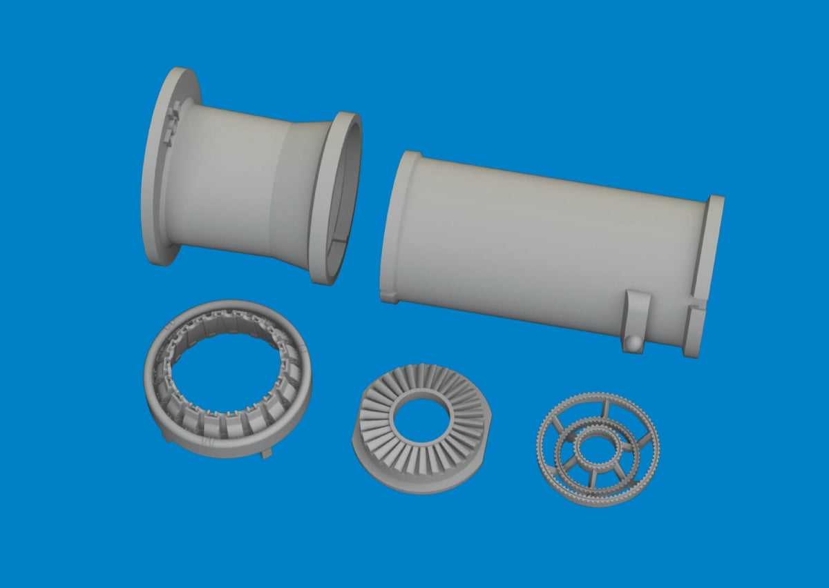 Eduard 672414 MiG-21bis exhaust nozzle PRINT EDUARD 1/72 – zdjęcie 3