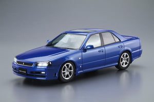 Aoshima 05533 NISSAN ER34 SKYLINE 25GT TURBO &amp;#39;01 1/24 – imagen 2