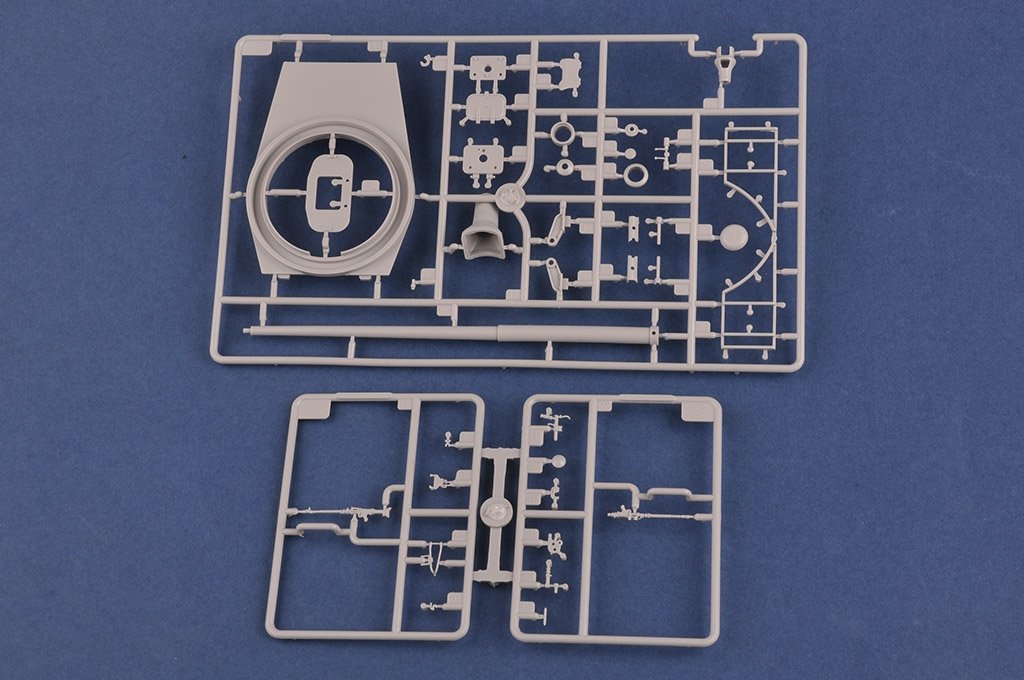 Hobby Boss 84530 German Sd.Kfz.182 King Tiger Porsche Turret w/ Zimmerit 1/35 – imagen 11