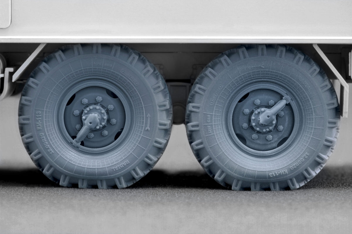 ScaleX WM 35018S ZIL 131 Sagged wheel set for Trumpeter kit 1/35