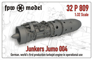 FPW Model 32P809 Junkers Jumo 004 1/32