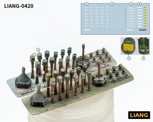 Liang 0420 3D-Print German Grenade WWII x 46 1/35 – immagine 3