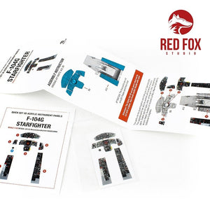 Red Fox Studio QS-32115 F-104G Starfighter (for Hasegawa kit) 1/32 – zdjęcie 3