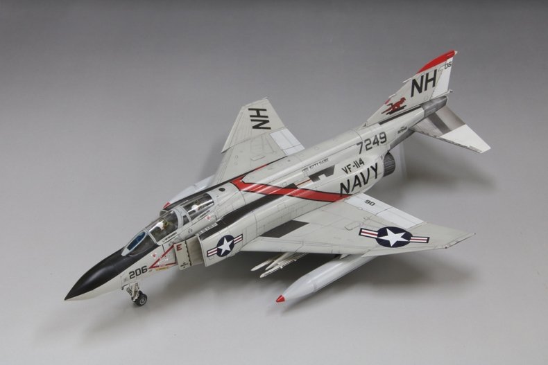 Fine Molds FP43S U.S. Navy Jet Fighter F-4J &amp;quot;Aardvarks&amp;quot; 1/72 – immagine 2