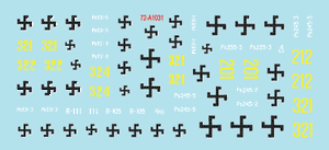 Star Decals 72-A1031 Finnish Tanks in WW2 # 3. T-34 m/1941, T-34 m/1943 and T34/85 1/72 – imagen 3