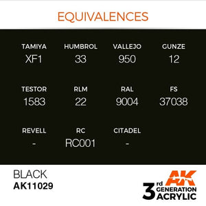 AK Interactive AK11029 Noir 17ml – image 3