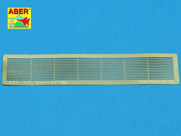 Aber R-06 Narrow weld lines