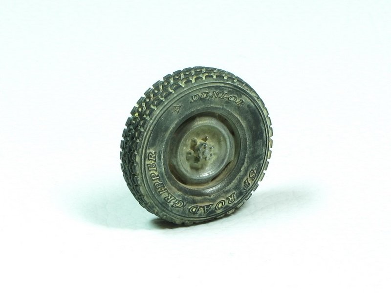 E.T. Model ER35-055 Technical Pick up Truck Weighted Road Wheels Type.2 For Meng VS-004 1/35 – Bild 2