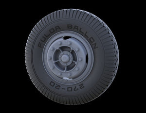 Panzer Art RE35-246 Road wheels for Bussing-Nag 4500 (early pattern) 1/35 – imagen 3