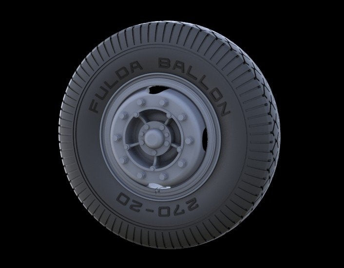 Panzer Art RE35-246 Road wheels for Bussing-Nag 4500 (early pattern) 1/35 – imagen 3