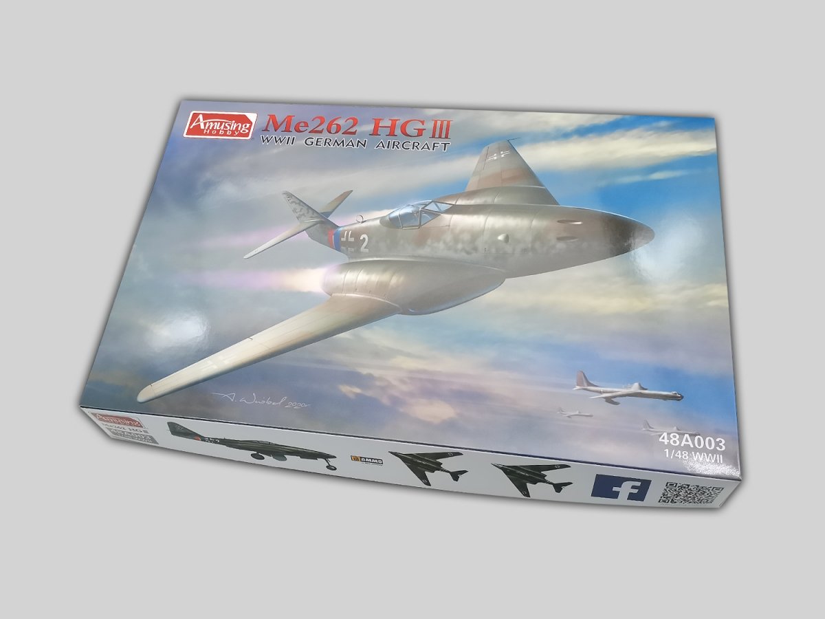 Amusing Hobby 48A003 Messerschmit Me 262 HGIII 1/48 – imagen 2