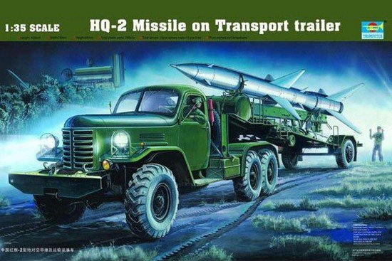 Trumpeter 00205 HQ-2 Missile With Loading Cabin 1/35