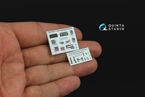 Quinta Studio QD72051 F-35A Lighting II 3D-Printed &amp;amp; coloured Interior on decal paper (Tamiya) 1/72 – imagen 4