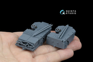 Quinta Studio QT72017 US NAVY AS32A-49 Tracteur de pont, version courte/longue, kit complet 1/72 – image 4