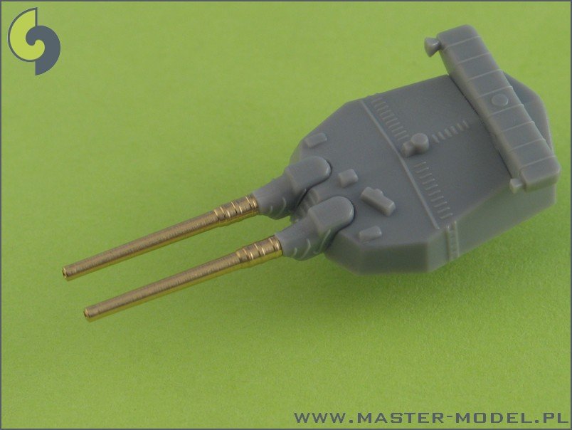 Master SM-700-009 IJN 36cm/45 (14in) Vickers and 41st Year Types barrels (8pcs) - Kongo, Fuso and Ise classes – imagen 2