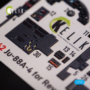 KELIK K72062 Junkers JU 88 A-4 interior 3D decals for Revell kit 1/72 – imagen 5