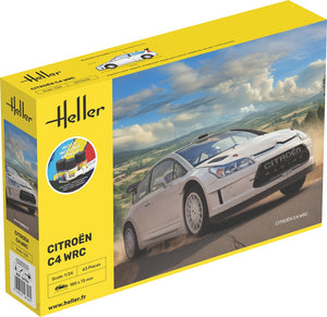 Heller 56756 Kit de démarrage - Citroën C4 WRC 1/24