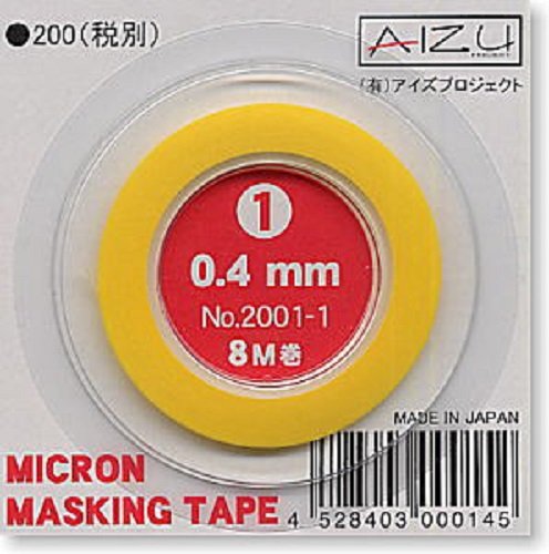 Ruban de masquage Aizu 2001-1 Micron (0,4 mm)