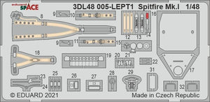 Eduard 3DL48005 Spitfire Mk.I early SPACE 1/48 – imagen 2
