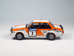 NuNu PN24018 MITSUBISHI LANCER TURBO 82 RALY 1000 LAKES 1/24  – image 6