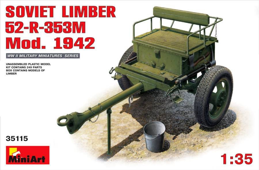 MiniArt 35115 Soviet Limber 52-R-353M Mod.1942 1/35
