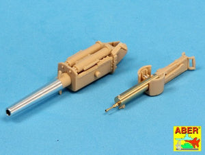 Aber 35L-164 Barrels for German WWI A7V Tank 1/35 – immagine 5