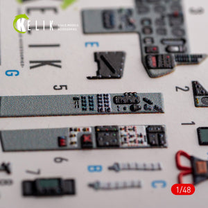 KELIK K48102 Mig-29AS - interior 3D decals for Academy kit 1/48 – imagen 5