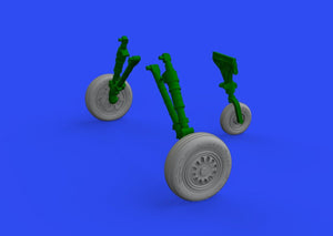 Eduard 648833 F-16C wheels late KINETIC MODEL 1/48 – imagen 2