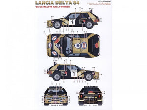 Beemax 24034 Lancia Delta S4 &amp;#39;86 Catalonia Rally Winner 1/24 – immagine 2