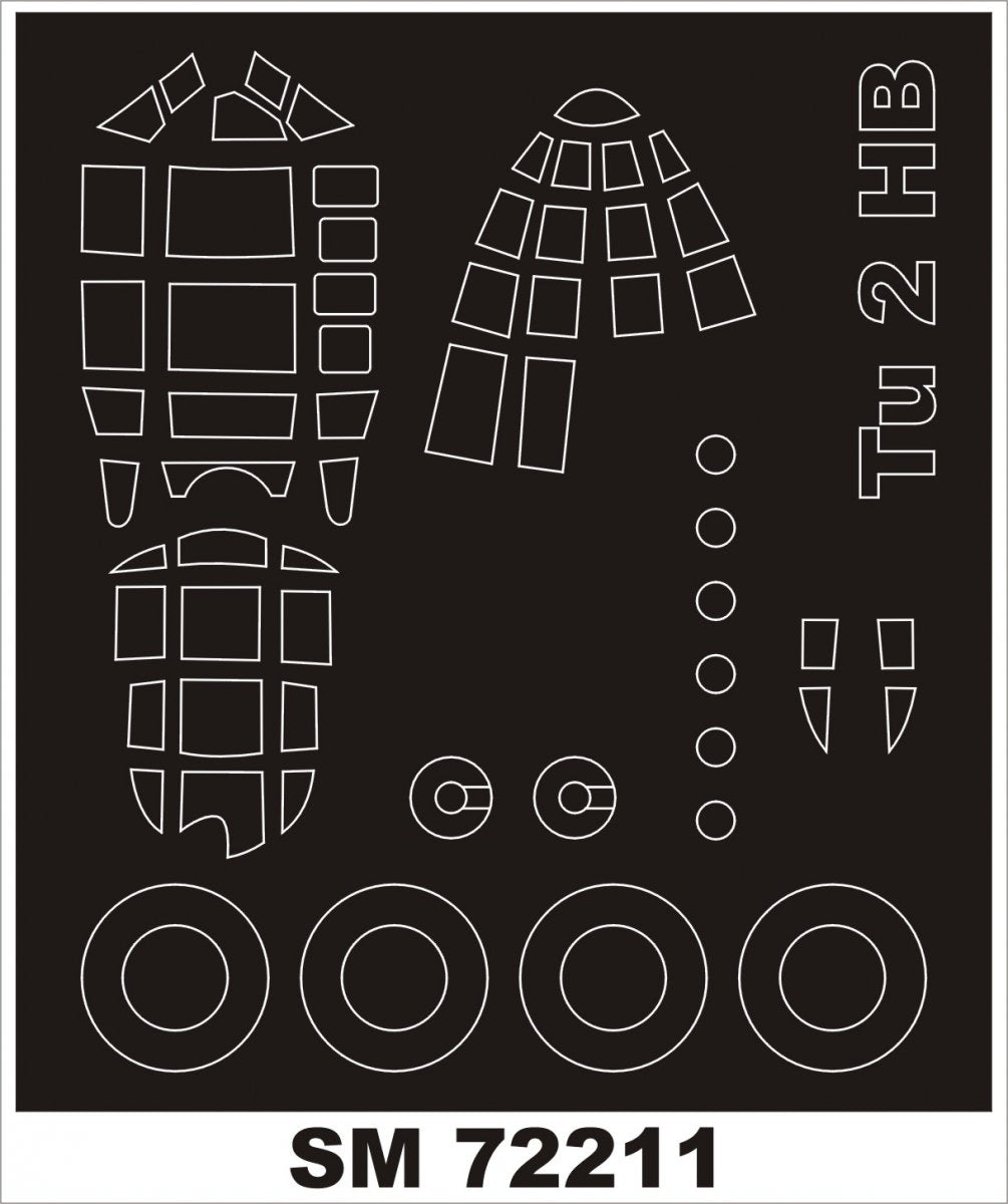 Montex SM72211 Tu-2 HOBBY BOSS