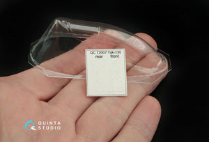 Quinta Studio QC72007 Verrière transparente thermoformée Yak-130 avec cordon détachable (pour kit Zvezda) 1/72  – image 3