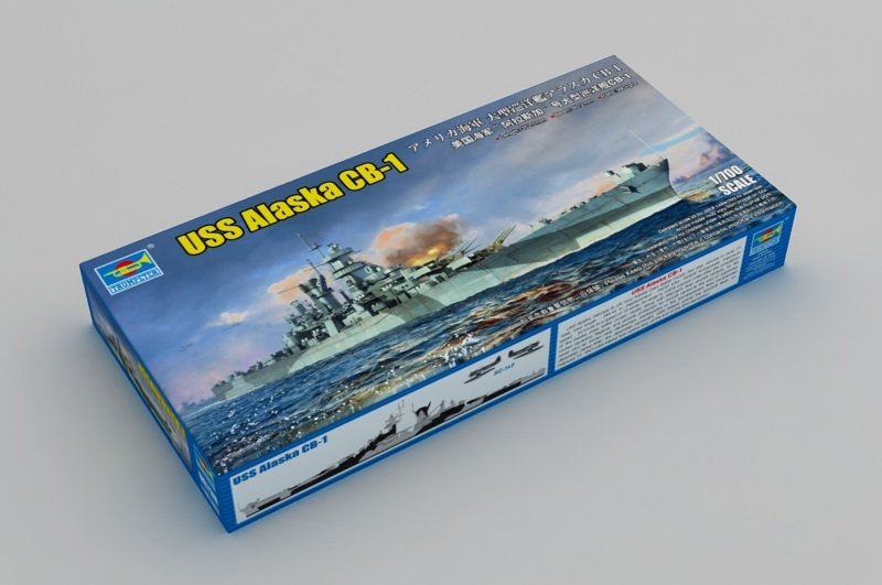 Trumpeter 06738 USS Large cruiser Alaska 1/700 – immagine 2