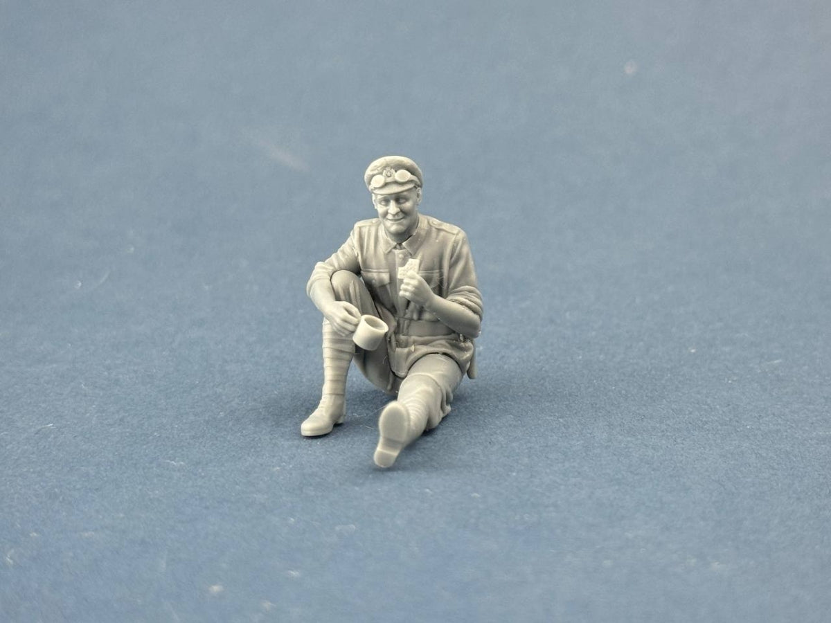 Copper State Models F35-063 British Dispatch Rider Afternoon tea (motorcycle not included) 1/35 – imagen 3