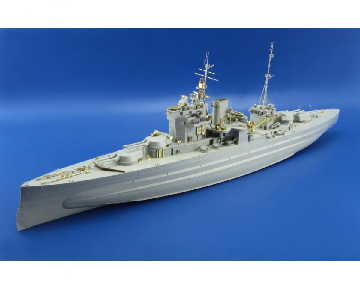 Eduard 53149 HMS Queen Elizabeth 1943 pt 5 - deck &amp;amp; main batteries TRUMPETER 1/350 – immagine 7