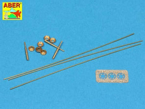 Aber R-33 Set of aerials for Russian Tanks like: T-34; T-55; T62; T-72 and other AVF (1/35) – image 3