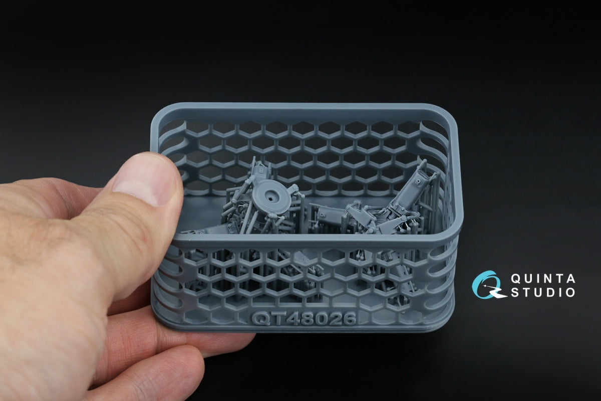 Quinta Studio QT48026 Ka-52 Rotor Hub (Zvezda) 1/48 – imagen 3