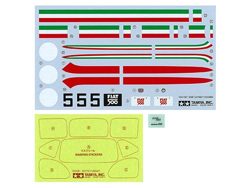 Tamiya 24169 Fiat 500F 1/24 – zdjęcie 10