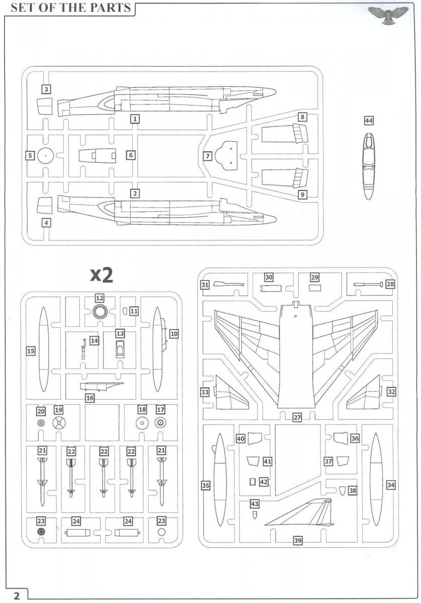 Sova 14001 F4J Phantom II 1/144 – Bild 3