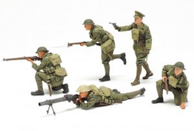 Tamiya 35339 Coffret d&amp;#39;infanterie britannique de la Première Guerre mondiale (1/35) – image 2