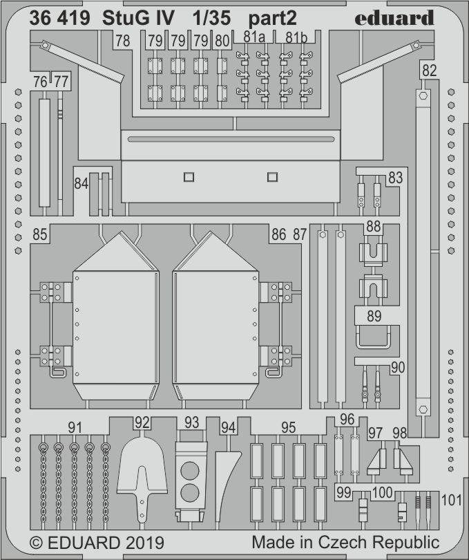 Eduard 36419 StuG IV ACADEMY 1/35